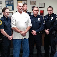 First responders recognized for saving man's life 